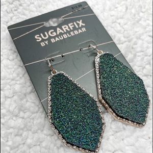Sugarfix by Baublebar Green Statement Earring
